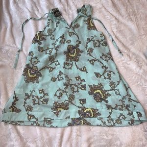 New York & Company Teal Shirt